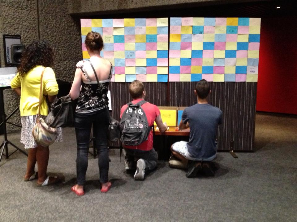 Hack the Barbican, Galvanize Ensemble and students from University of Kent School of Arts